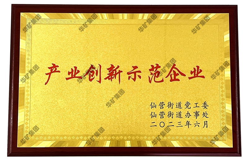 熱烈祝賀華礦集團(tuán)榮獲“產(chǎn)業(yè)創(chuàng)新示范企業(yè)”榮譽(yù)稱號